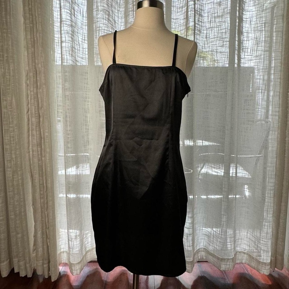 Black Slip Dress